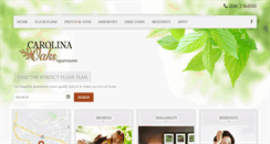 Desktop Screenshot of carolinaoaksapartments.com